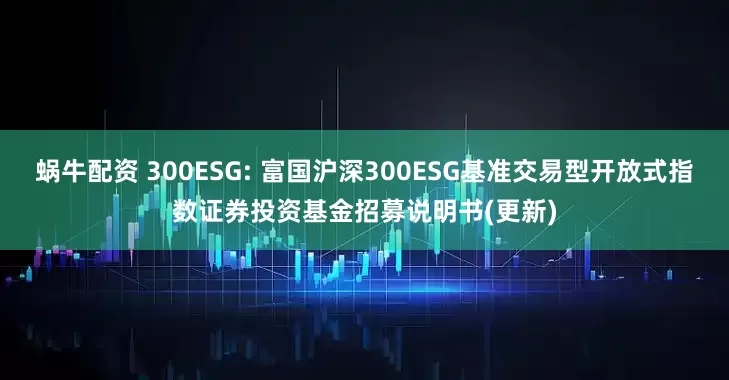 蜗牛配资 300ESG: 富国沪深300ESG基准交易型开放式指数证券投资基金招募说明书(更新)