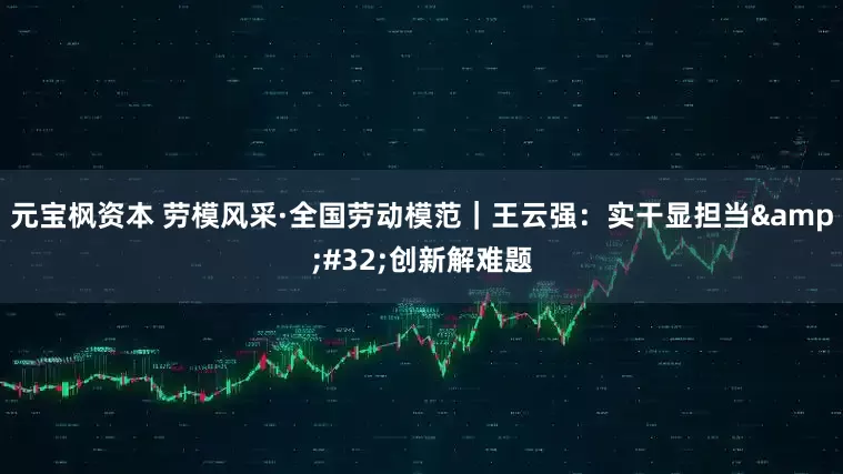 元宝枫资本 劳模风采·全国劳动模范｜王云强：实干显担当 创新解难题